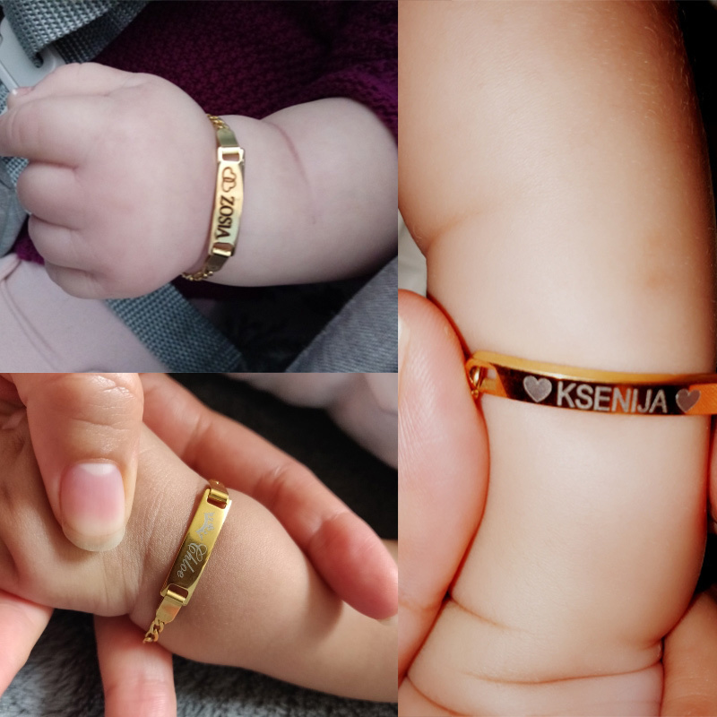 Vnox Customize Baby Name Brace - огляд і ціна Coordinates Bracelet
