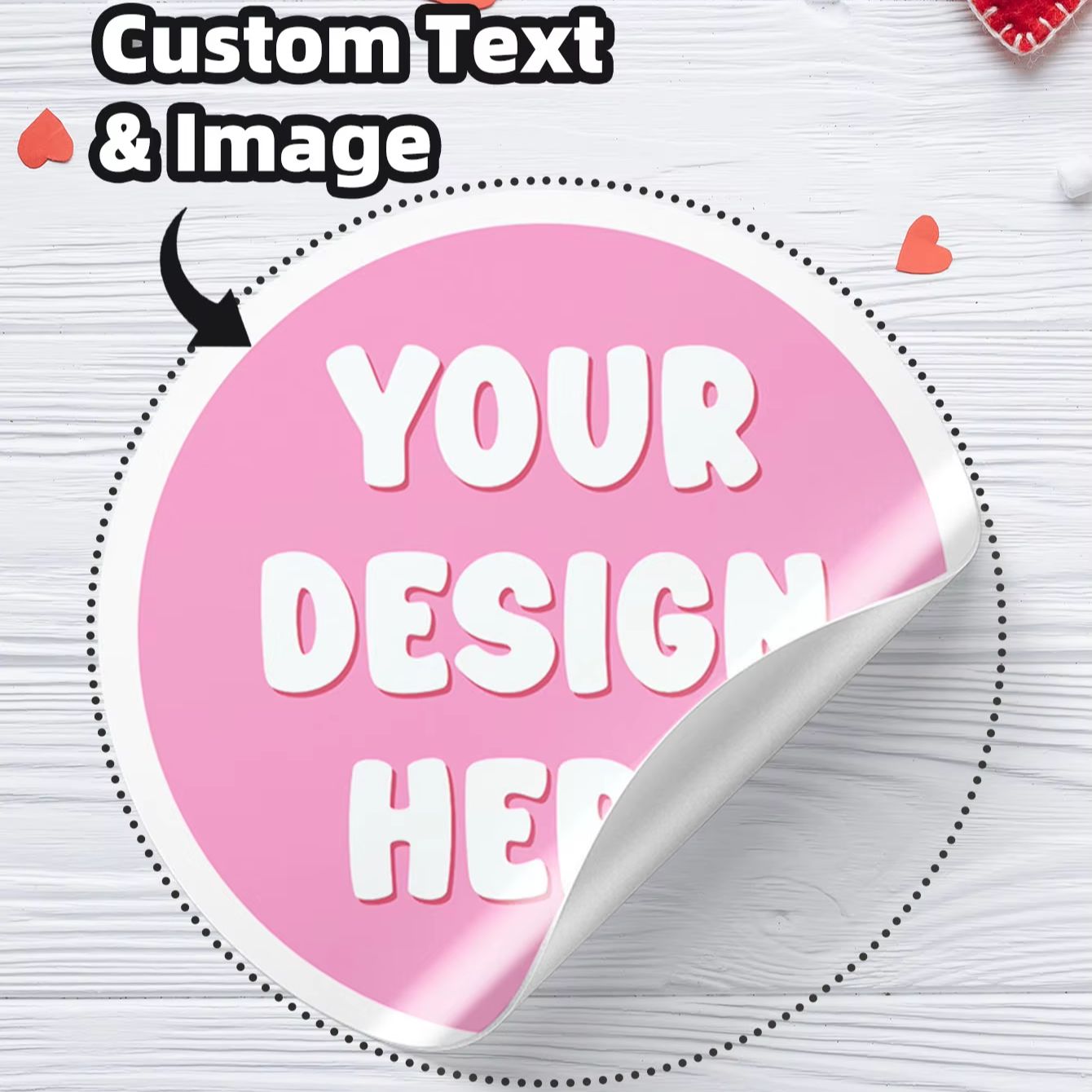 1/48/96PCS Custom Round Waterp - огляд і ціна Personalised Candle Label
