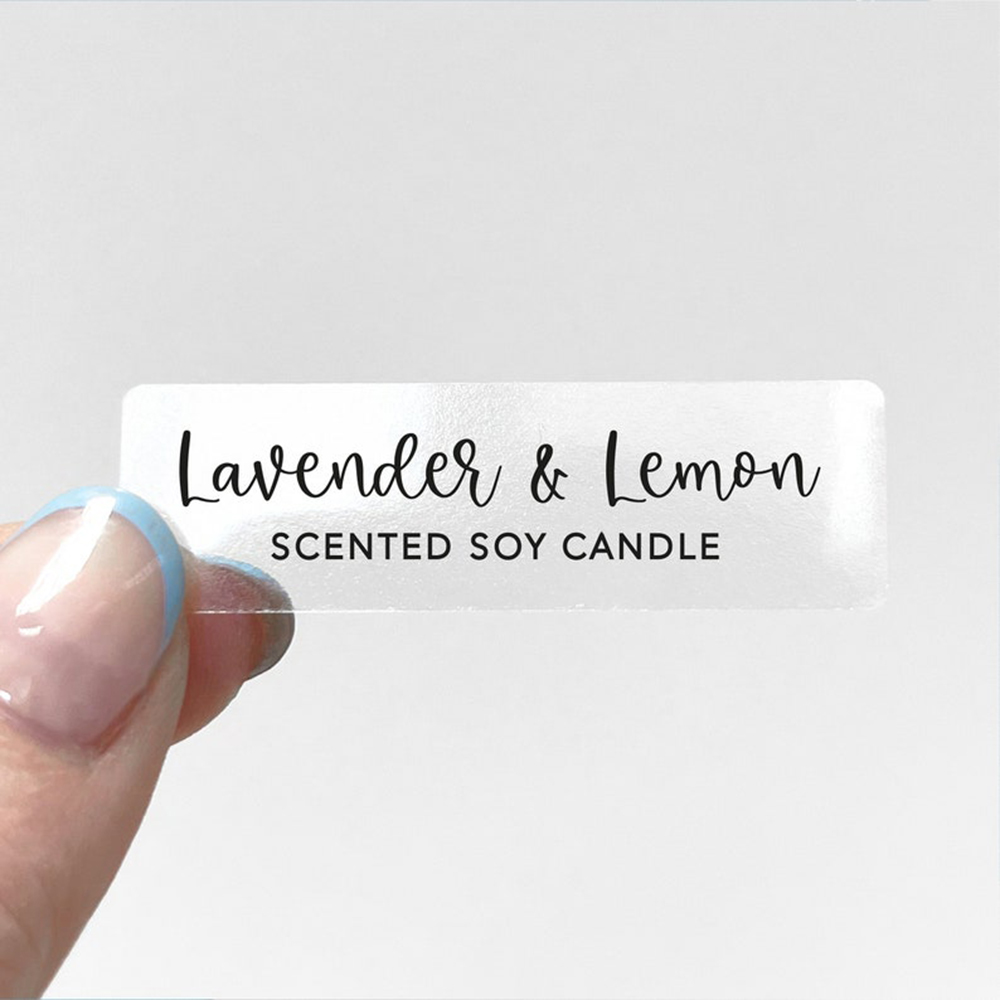 50pcs 45x15mm Personalized Cus - огляд і ціна Personalised Candle Label