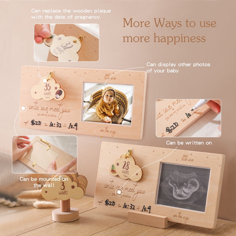 Sonogram Picture Frame Baby Ul - огляд і ціна Engraved Wood Frame