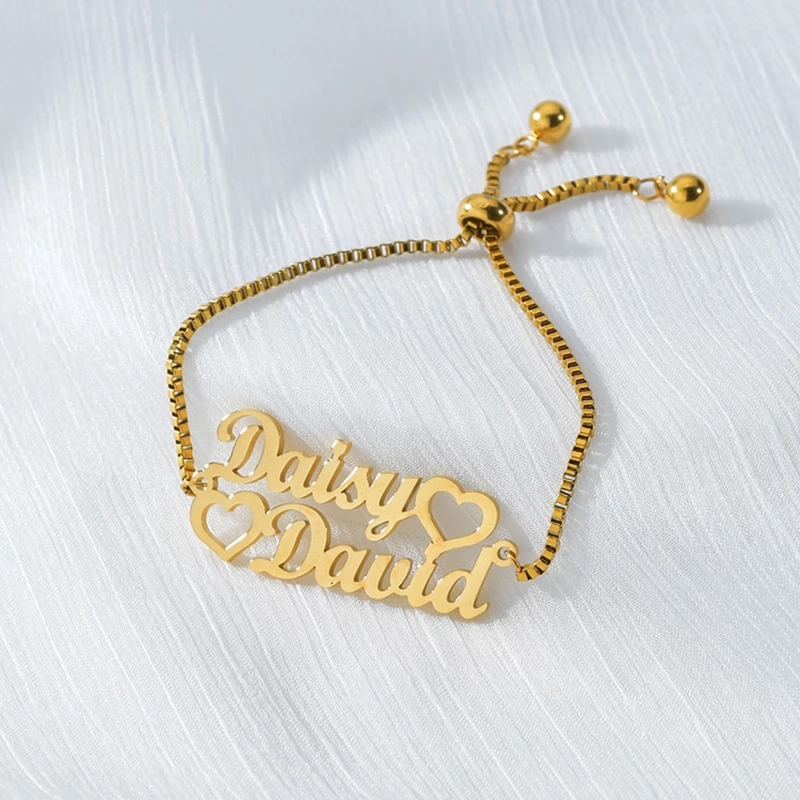 Atoztide Custom 1-2 Names Brac - огляд і ціна Personalized Name Box