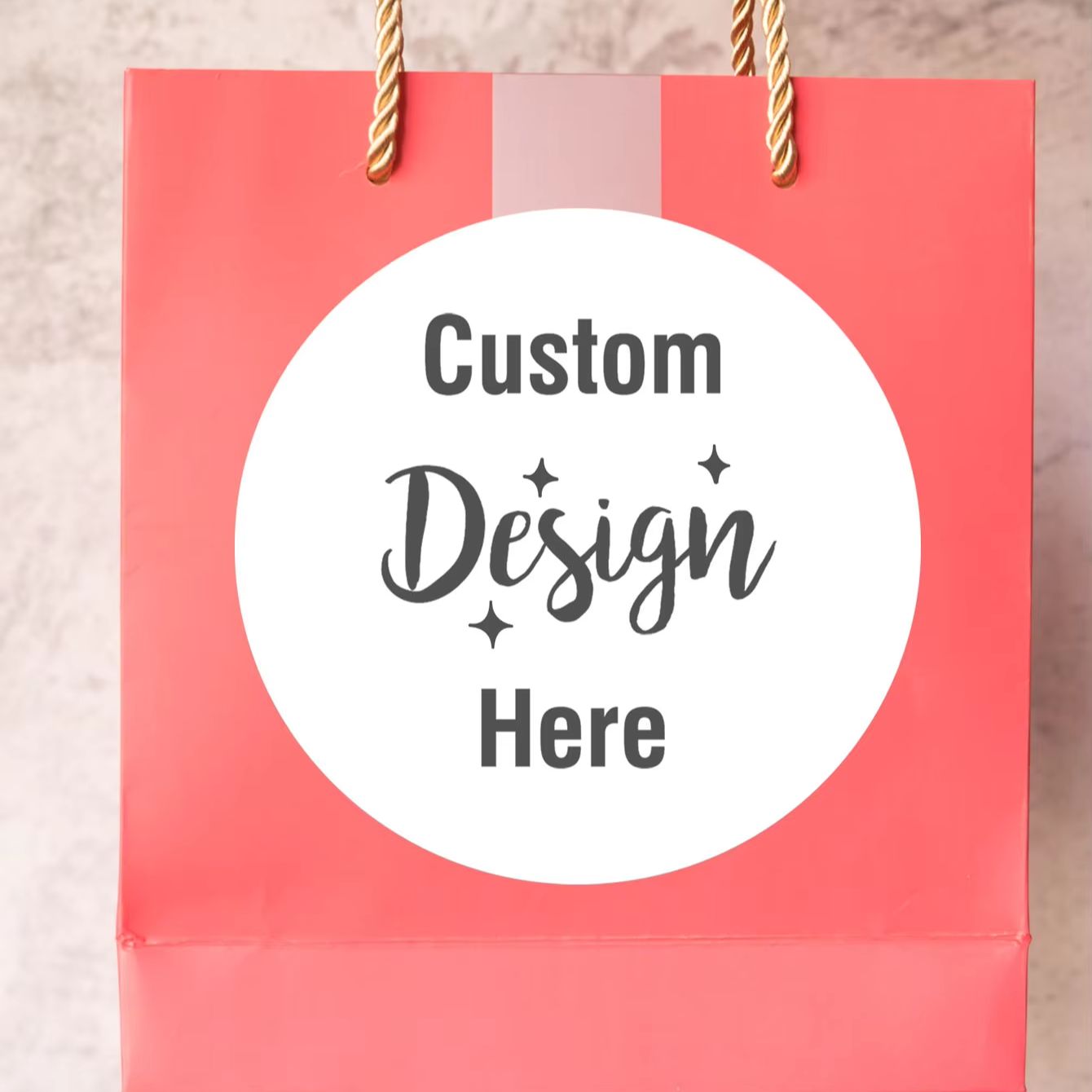 3/5/6CM Custom Waterproof Roun - огляд і ціна Personalised Candle Label