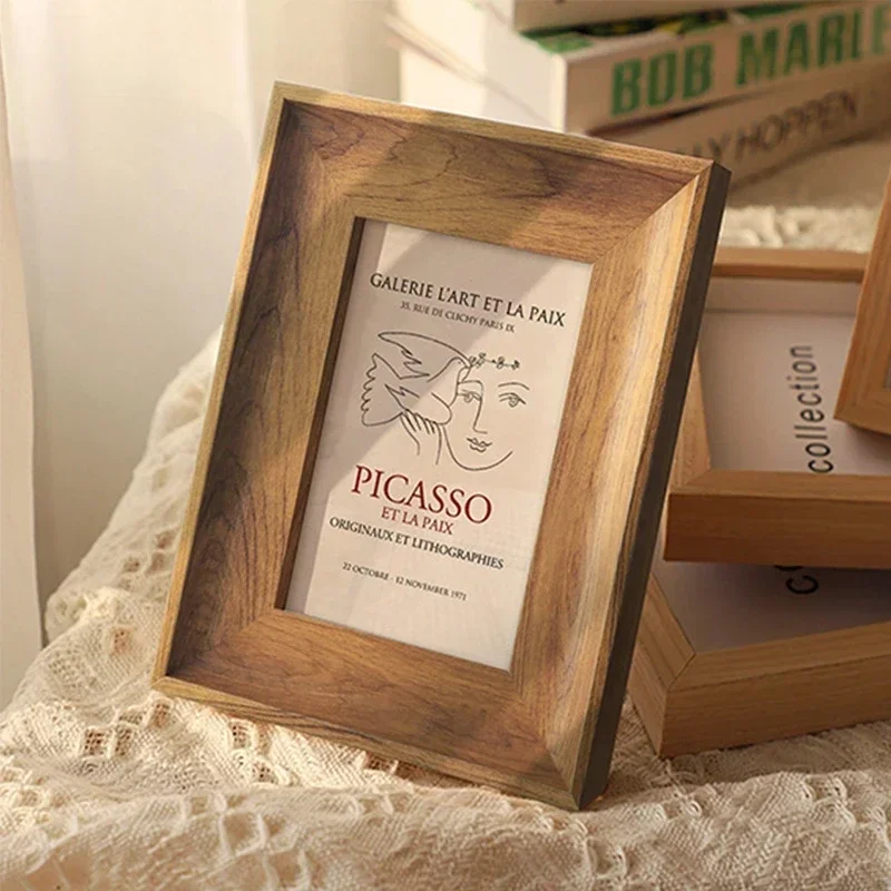 Wooden Photo Frame 5/6/7/8/10  - огляд і ціна Engraved Wood Frame