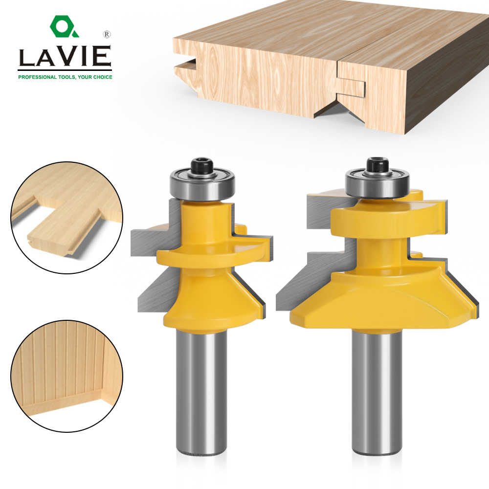 LAVIE 2pcs 12mm 1/2 Shank 120  - огляд і ціна Engraved Wood Frame