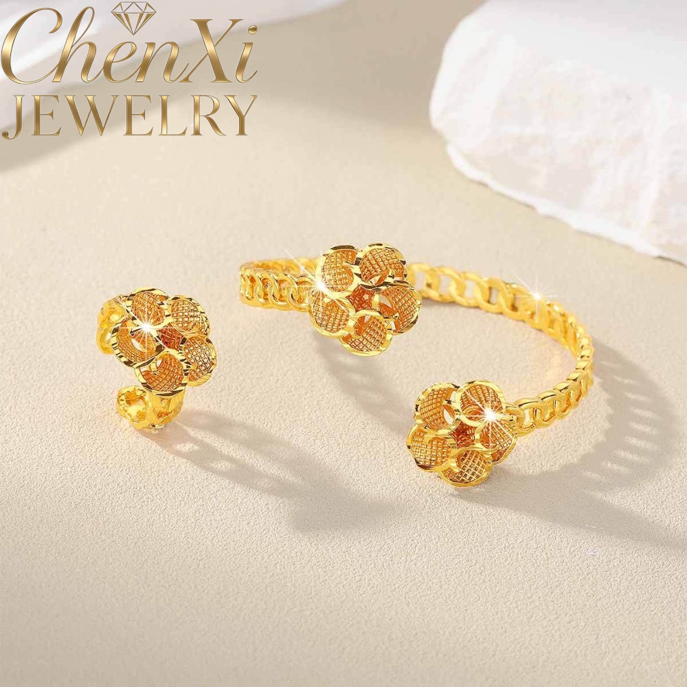 Sand Gold Floral Open-End Bang - огляд і ціна Coordinates Bracelet