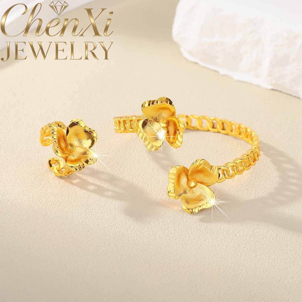 Sand Gold Floral Open-End Bang - огляд і ціна Coordinates Bracelet